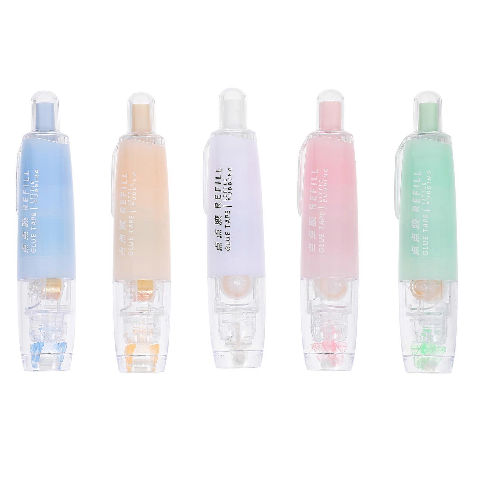 5Pcs Quick Drying Glue Stick Pens Handbook  Glue Pens High Viscosity Glue Stick Pens