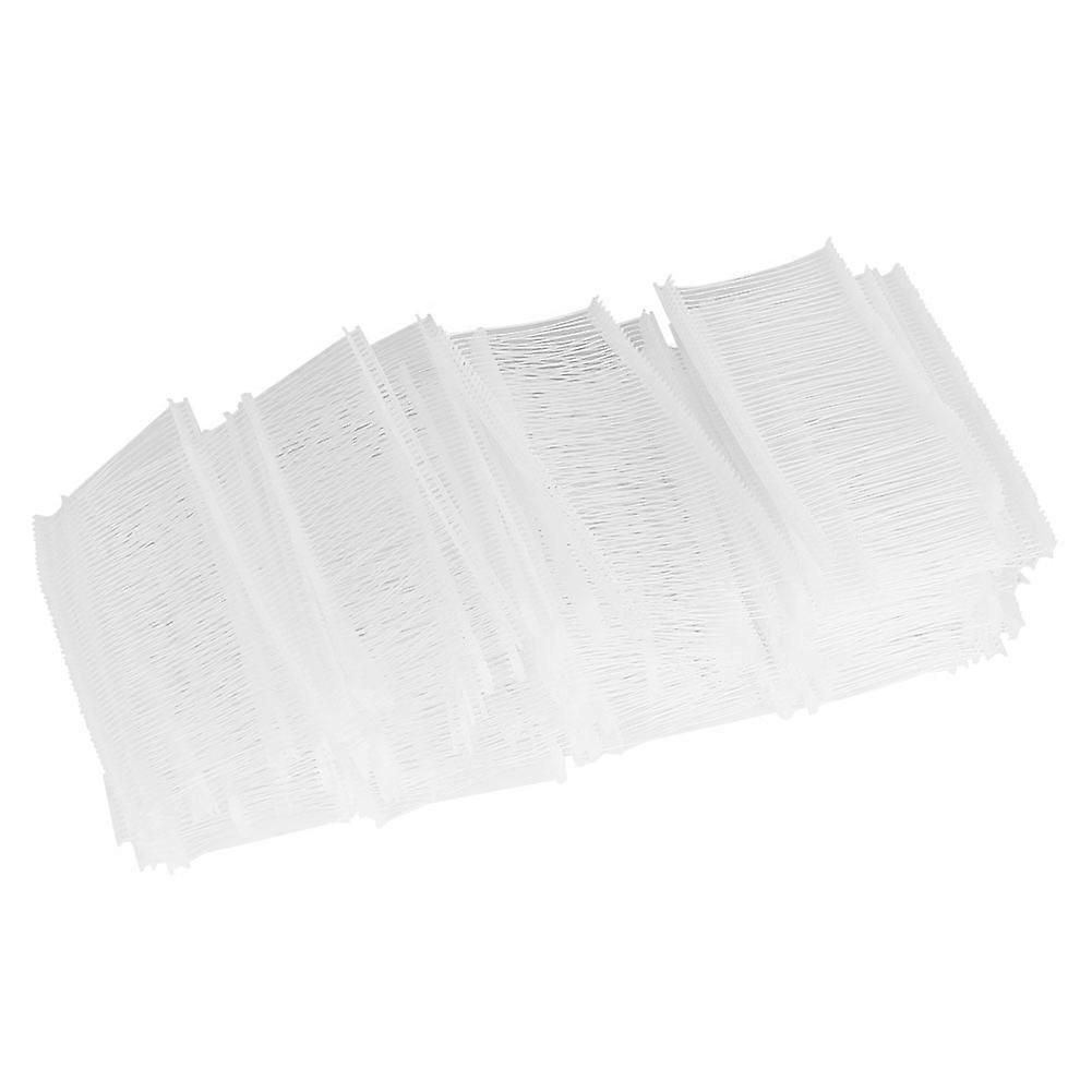 10000 kpl PP universaali kangas hintalapputappi sopii hintalapun pistoolin kiinnitystappi (läpinäkyvä 75mm)