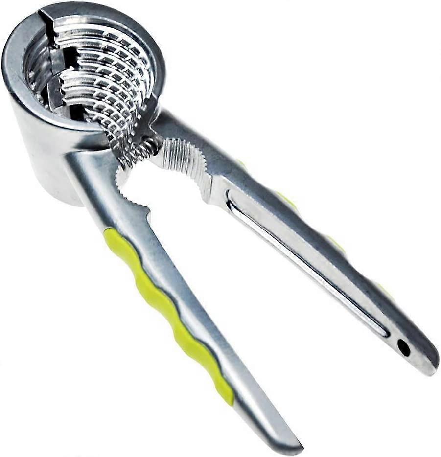 High hardness aluminum alloy walnut peeler with non-slip handle (green handle)