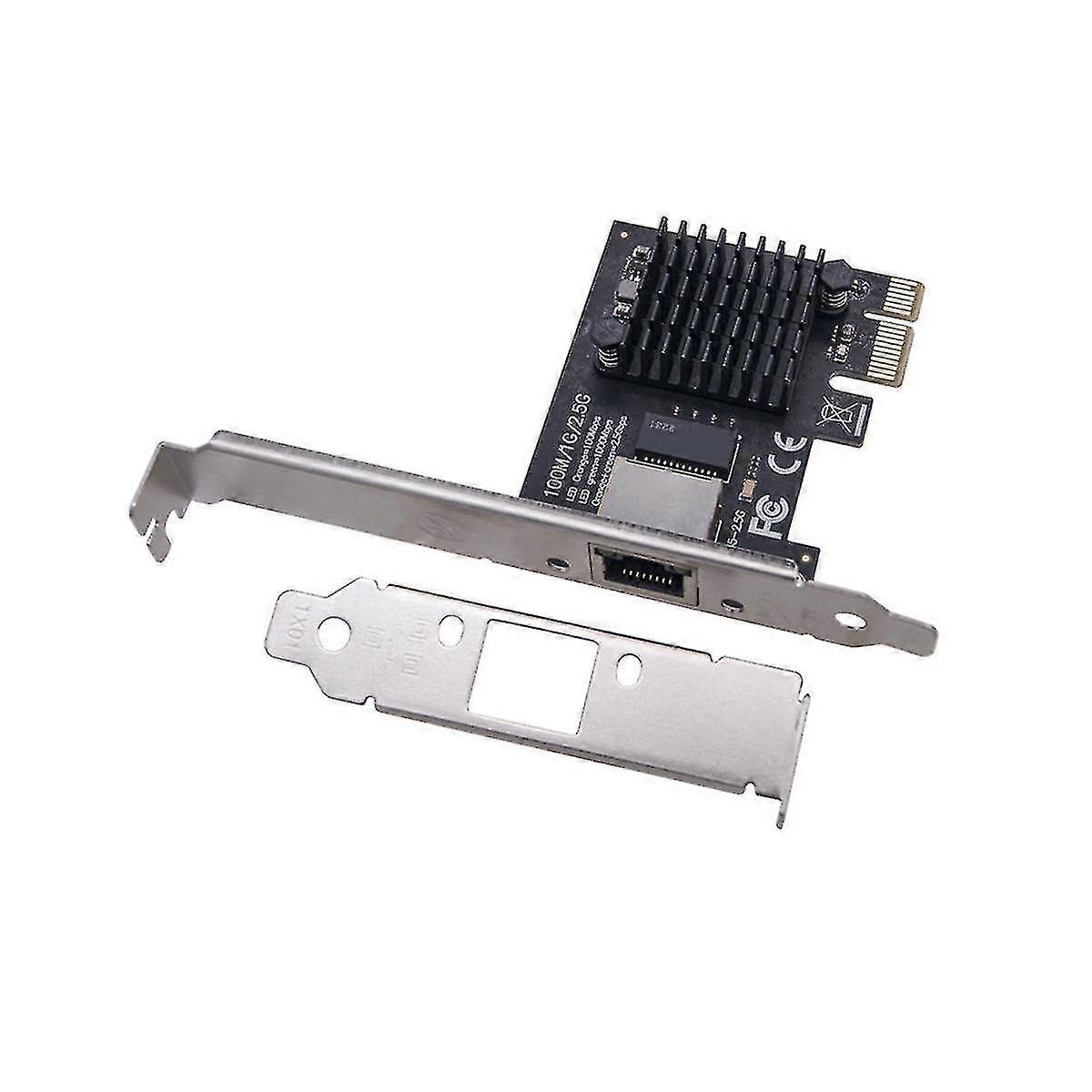 100/1000m/2.5g Rj45 Network Adapter Rj45 Rtl8125bg Chipset Pcie Pci Express Network Lan Card