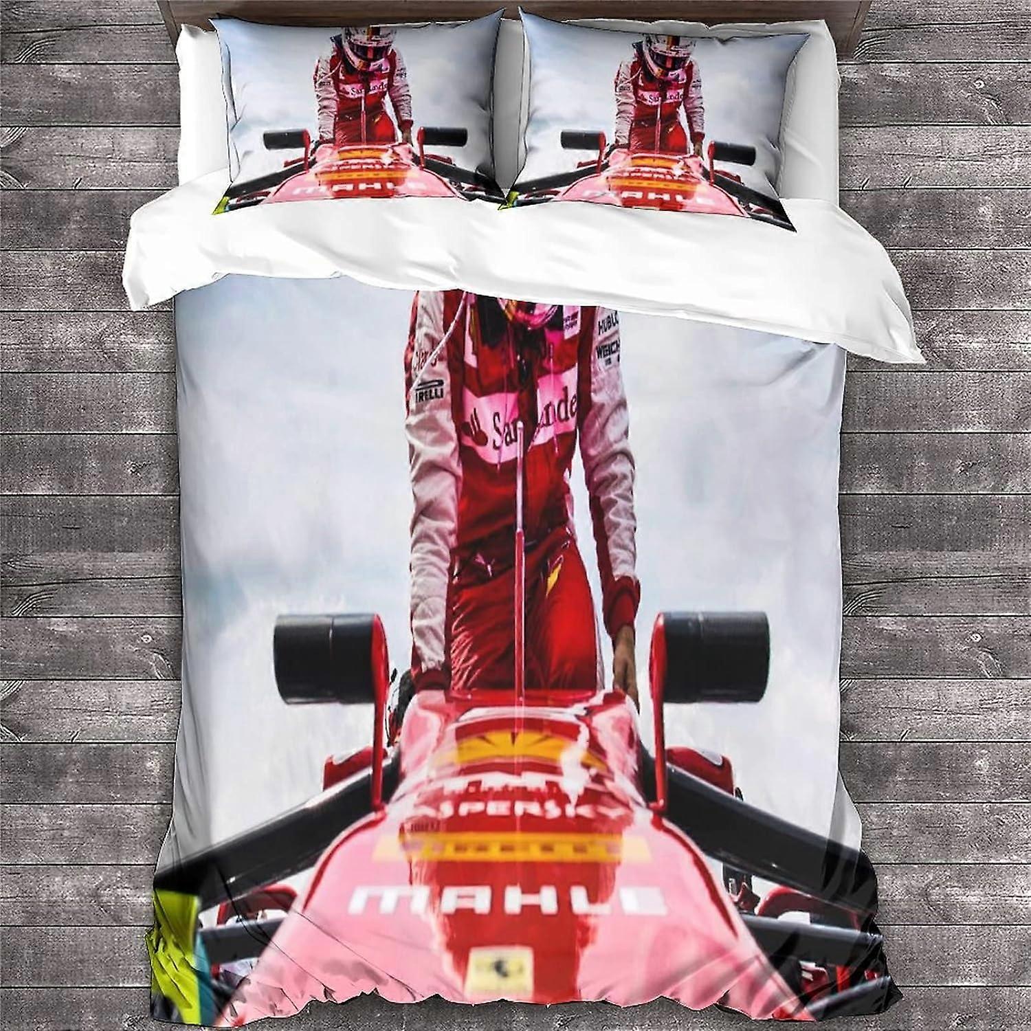 F Duvet Cover Sets Formula D Racing Bedding Sets Microfiber Bedding Set King 135*200CM