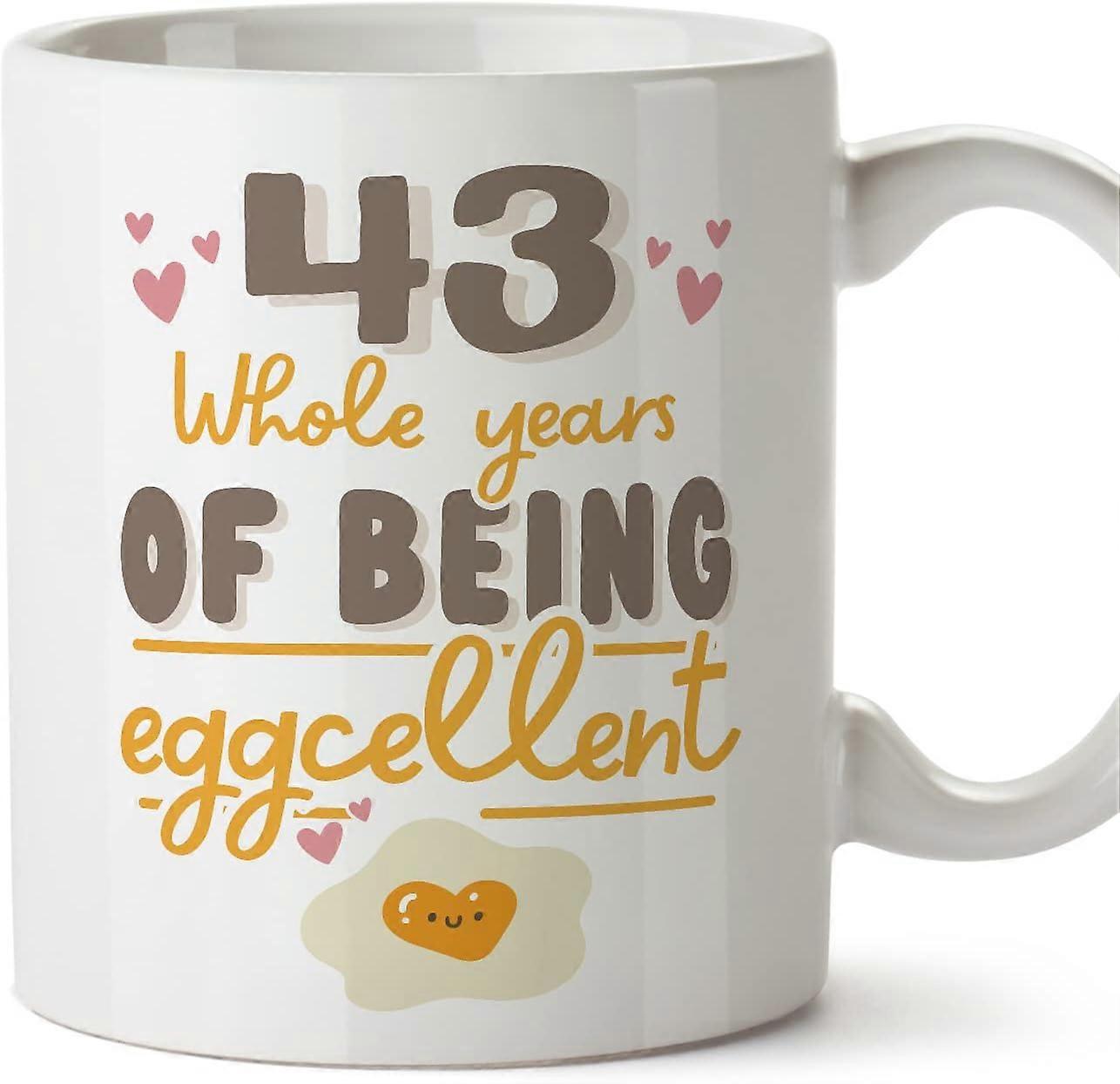 43バースデーマグカップハッピーバースデーユーアージェレントファニーアニバーサリープレゼント11オンス