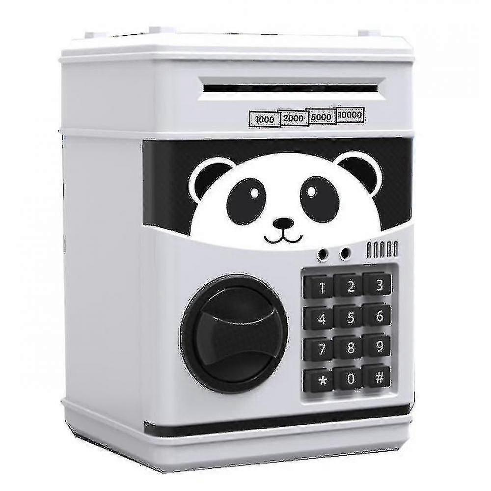Kinderspeelgoed spaarvarken met automatisch wachtwoord ATM spaarvarken (zwart), type