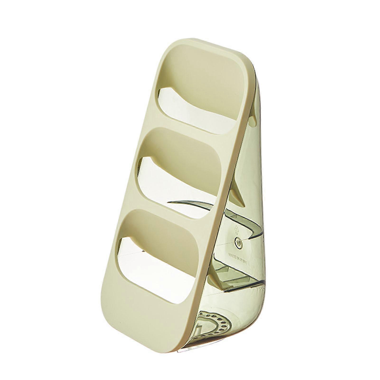 3 Layers Cutter Stand Storage Rack Draining Wide-open Indoor Cage for Chopstick Storage