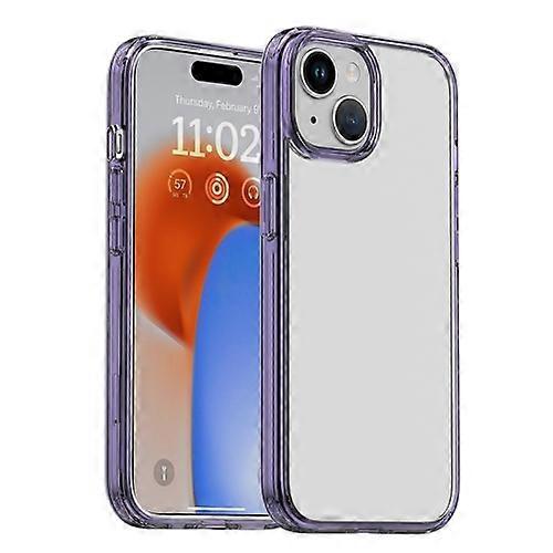For iPhone 15 iPAKY Hanguang Series Transparent TPU+PC Mobile Phone Case