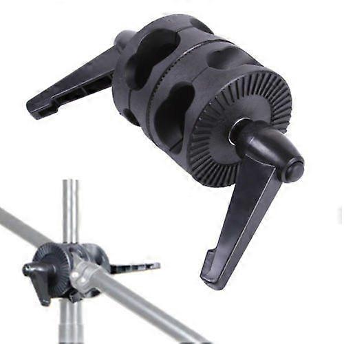 תושבת אור LED עבור בום רב תכליתי צילום סטודיו זווית אביזרים אחיזה מסתובבת כפולה מחזיק מהדק ראש צילום אוניברסלי