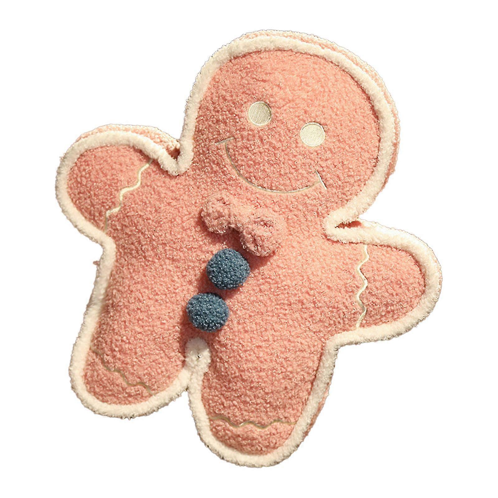 New Models Available!cute Gingerbreads Plush, Gingerbreads Man Pillow, 17 Inches Tall Christmas Plush Toy Cute Cartoon Gingerbreads Man Plushie Doll S
