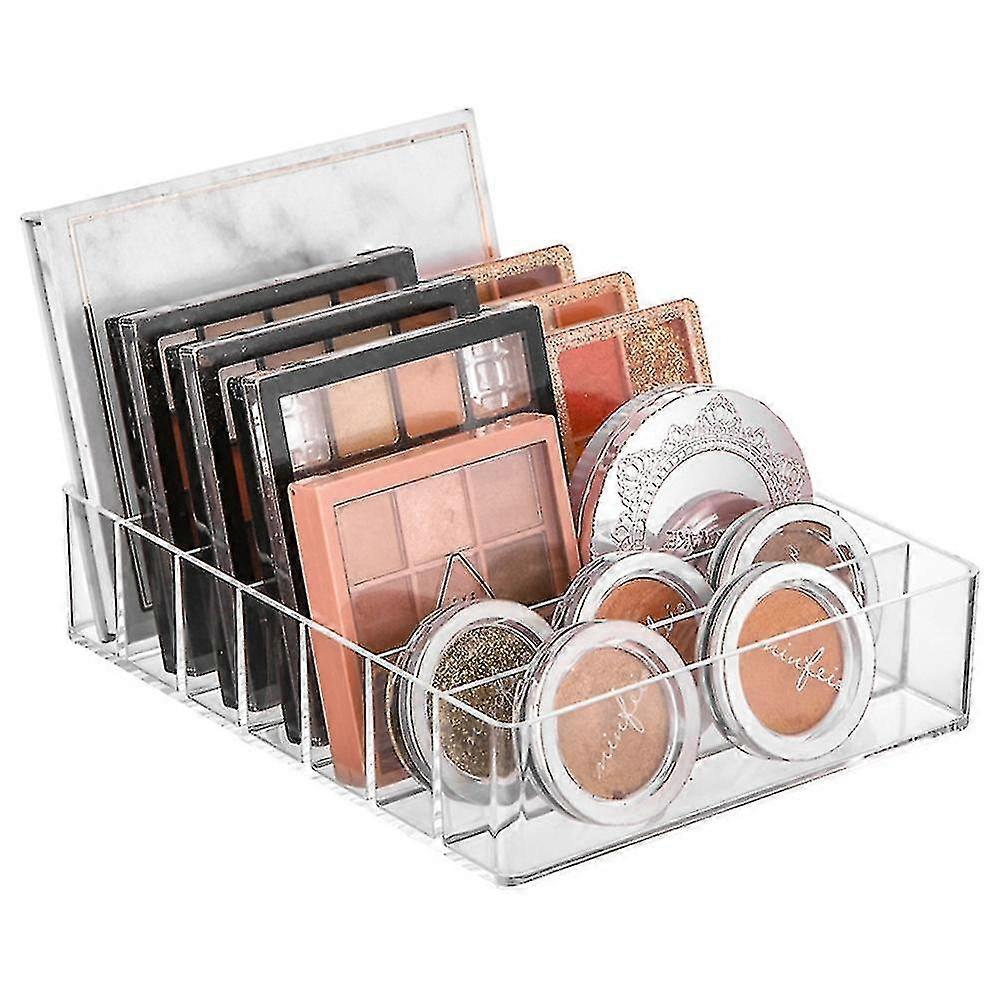 Compact Makeup Palette Organize, 7 Sections Compatible With Bathroom , Vanities