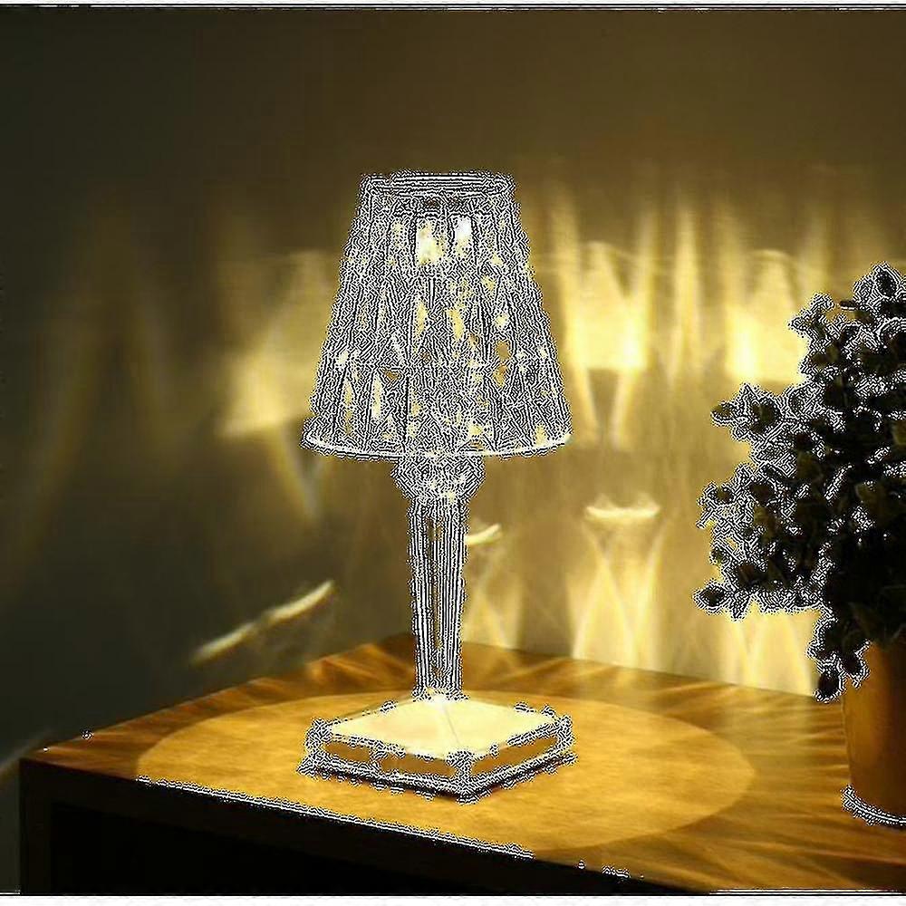Italian Design Kartell Acrylic Night Light Table Lamp
