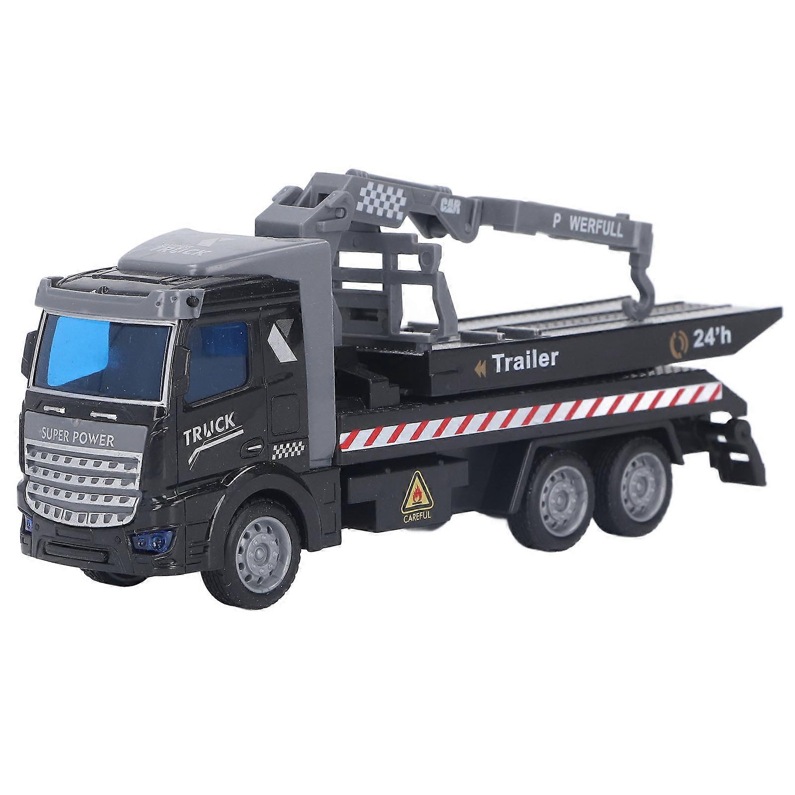 Pull Back Push Car Toy Multipurpose Improve Observation Ability Small Light Transportation Vehicle Model for Gifts Toys Flat Head