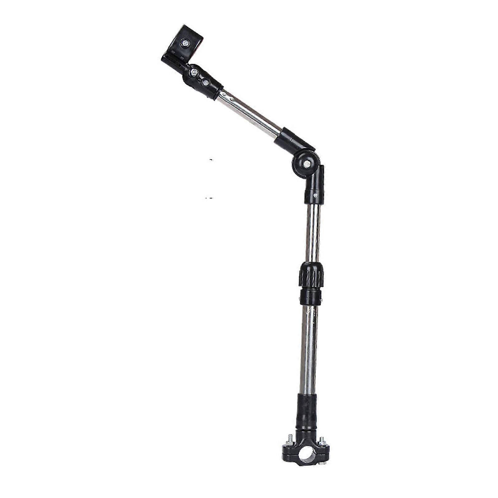 Adjustable Stroller Umbrella Holder Telescopic Shelf Bike Connector Accessory