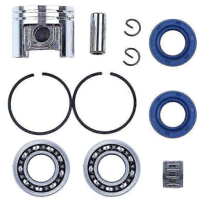 38mm Piston Oil Crank Block Compatible Ms 180 018 Chainsaw