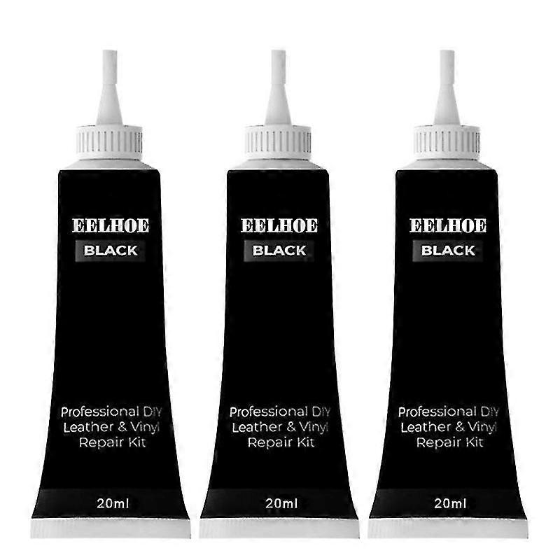 3 τεμάχια κιτ γεμίσματος για επισκευή δέρματος Advanced, αποκατάσταση καθισμάτων αυτοκινήτου, καναπέδων, γρατσουνιών, σχισιμάτων, τρυπών