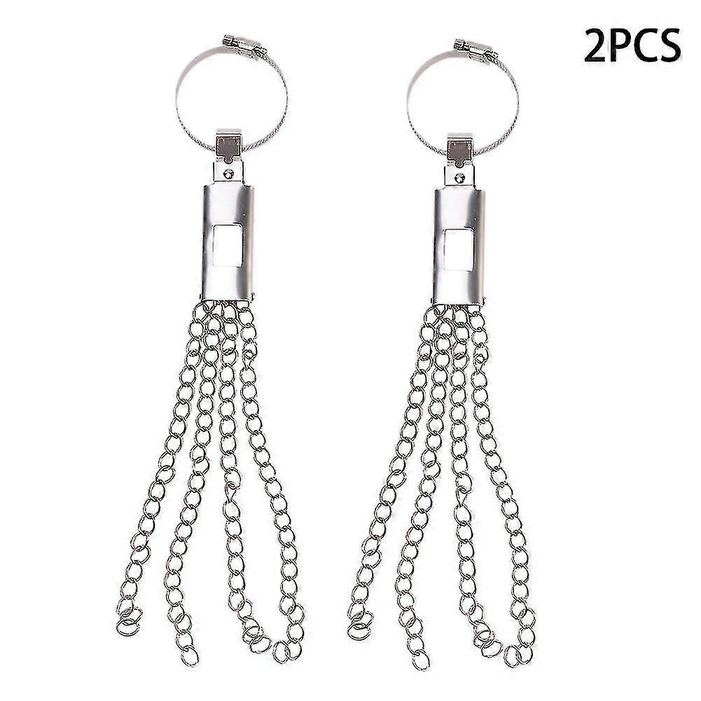 2pcs Car Electrostatic Belt - Vehicle Exterior Flex Strip Anti-static Universal