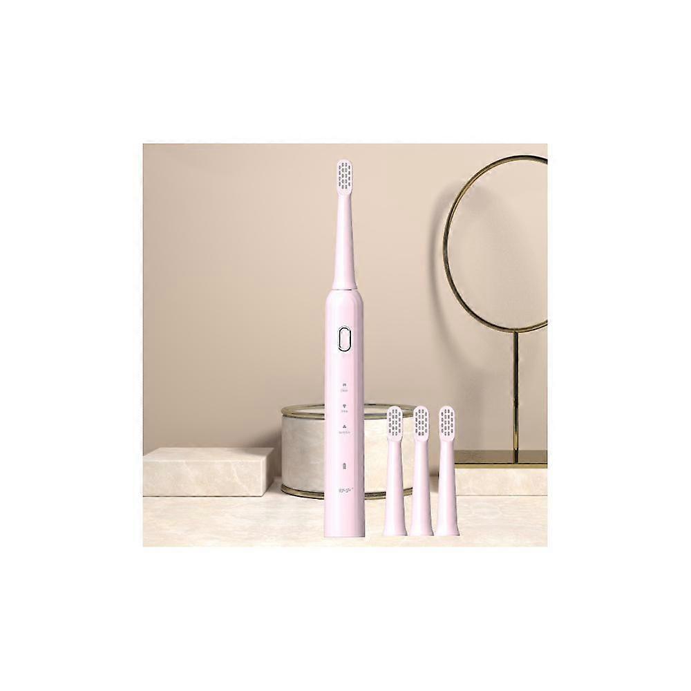 New electric toothbrush for couples pink