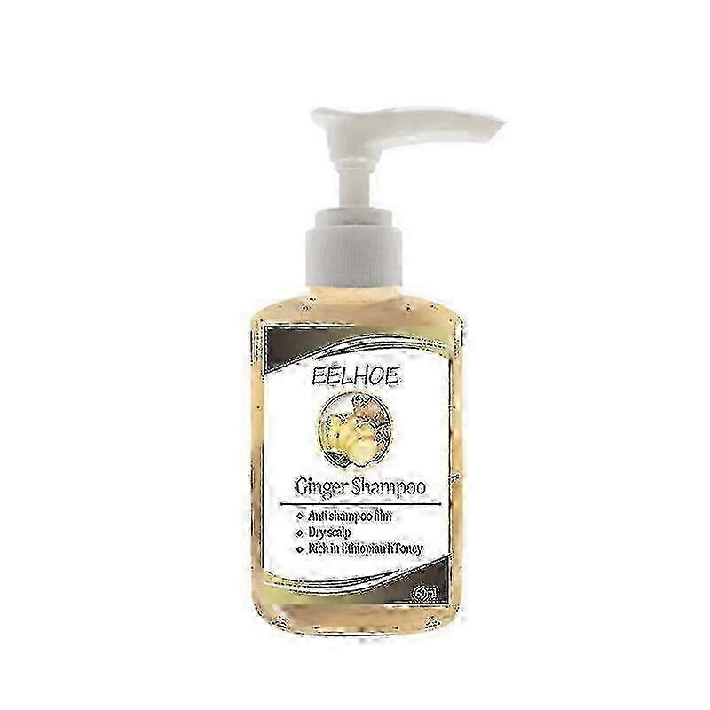 60ml Haaruitval Behandeling Shampooing Haarverzorging Shampooing solide Gember Haargroei Kaneel -