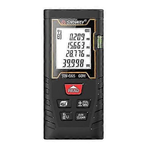 Sndway 60 Meters Laser Distance Meter Handheld Rangefinder Digital Mini Distance Measuring Meter Por
