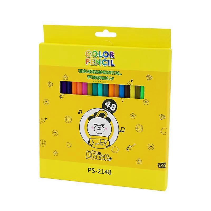 48 barev A1Color tužka recyklované pero šetrné k životnímu prostředí karikatura medvídek