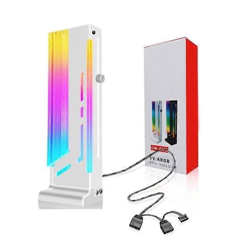 Sturdy Vertical GPU ARGB Bracket Strong Support for High End Graphics Card