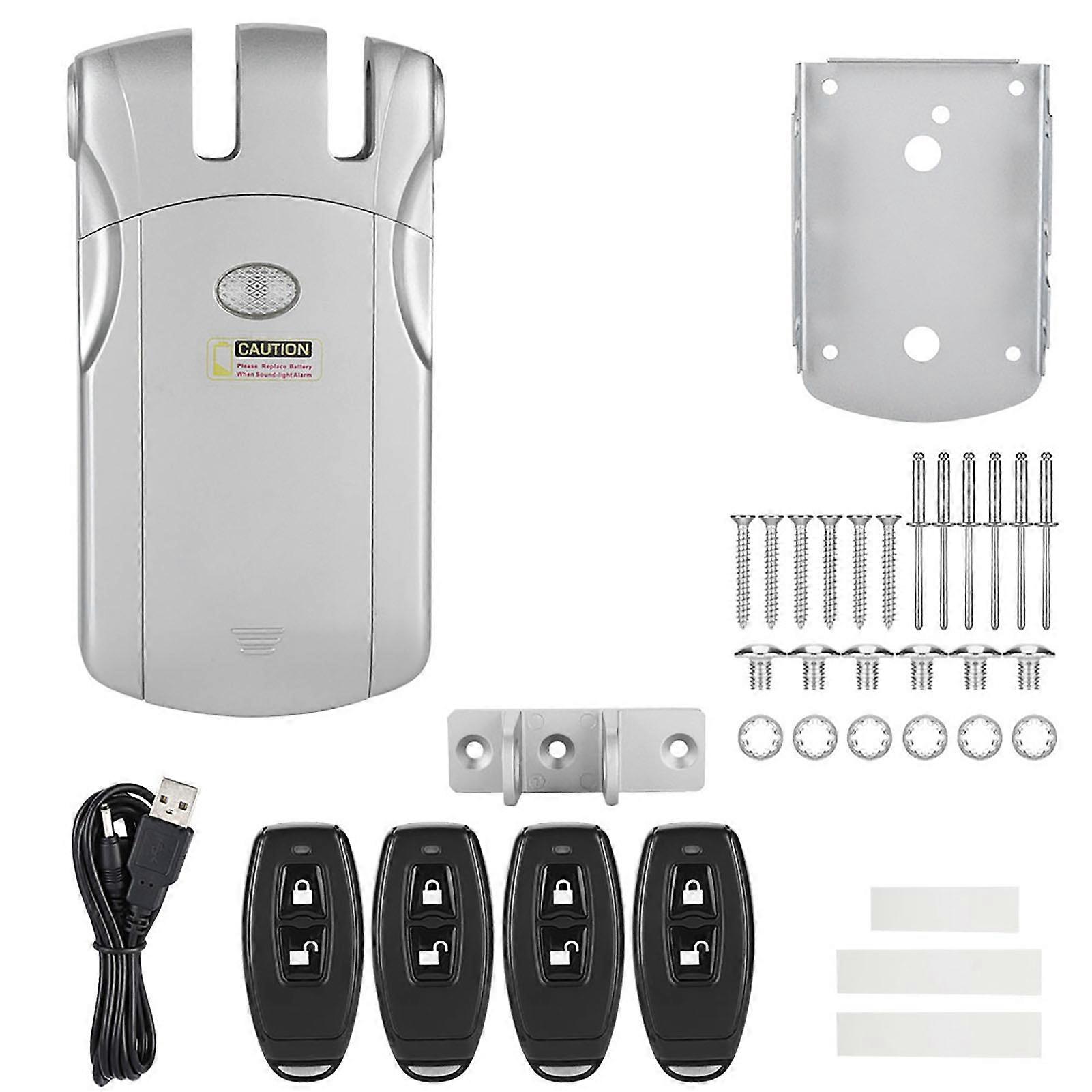WAFU Invisible Keyless Wireless Remote Control Electronic Lock no battery