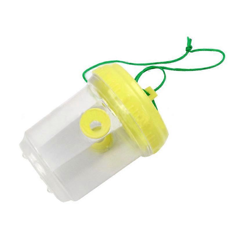 Wasp & Fly Trap Duo10*10*15cm, Hanging Hornet Trap, Transparent, Maximum
