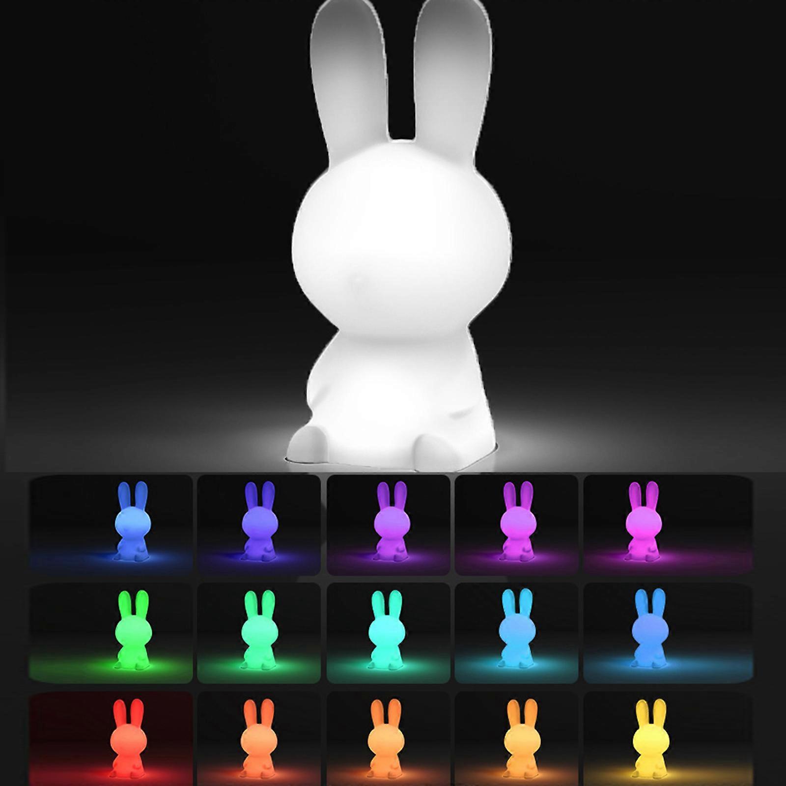 16 Color Easter Bunny Night Light For Kids