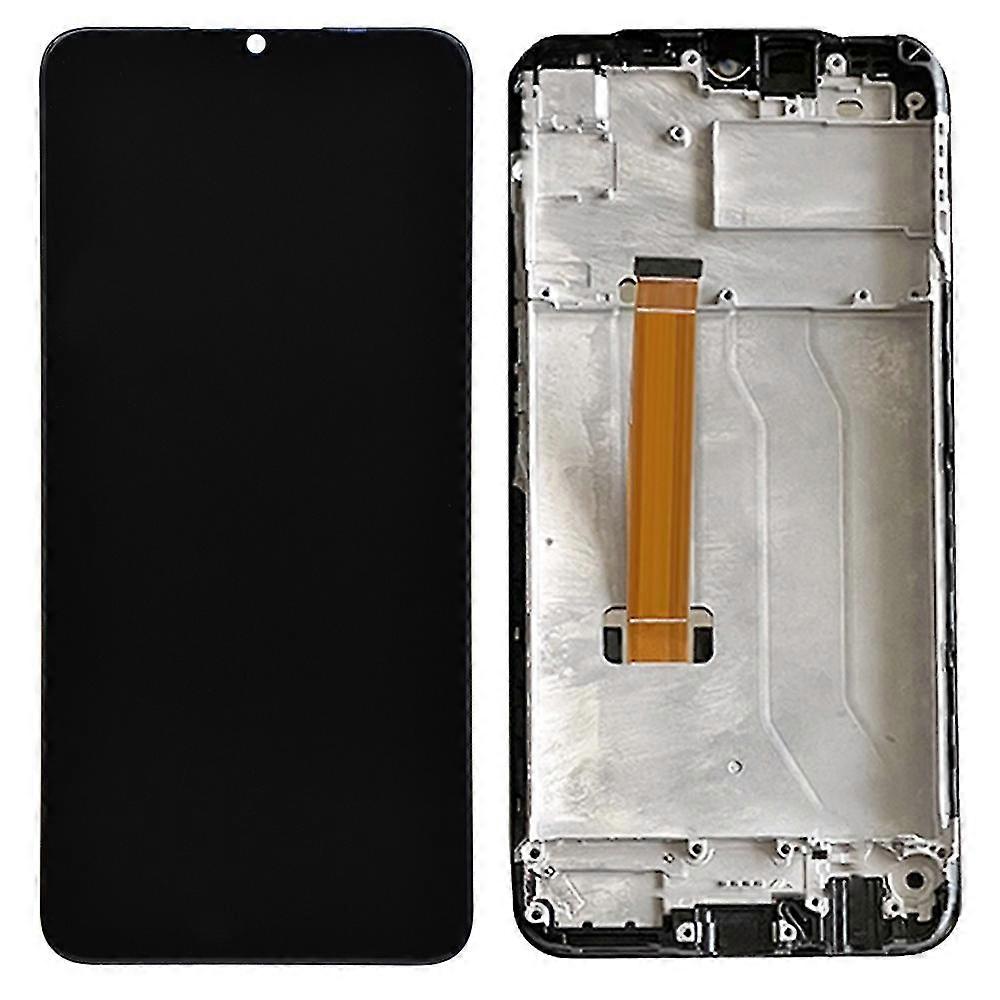 For Realme C12 RMX2189 Grade S OEM LCD Screen and Digitizer Assembly+Frame Part