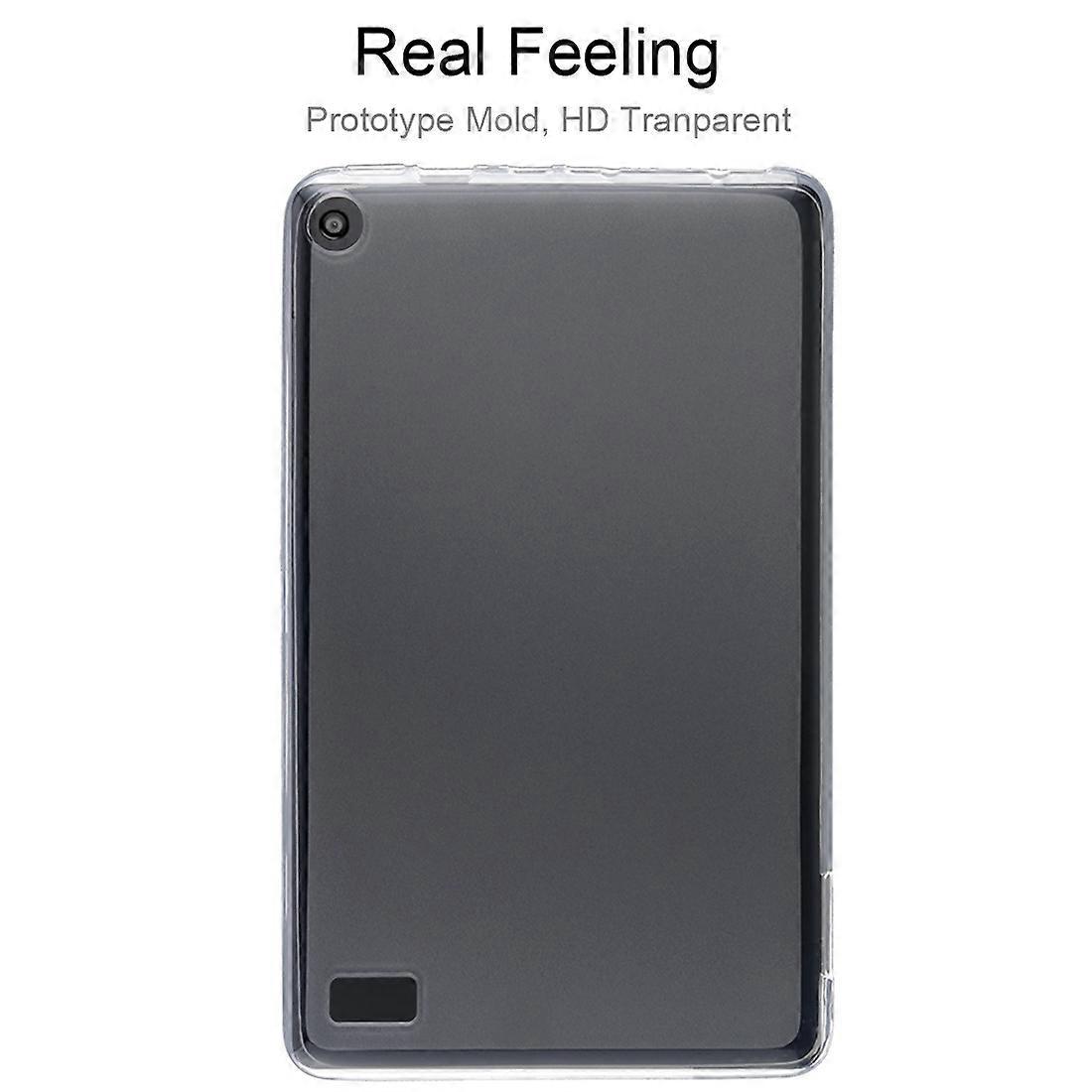 Per Amazon Kindle Fire 7 (2019) Custodia in TPU trasparente