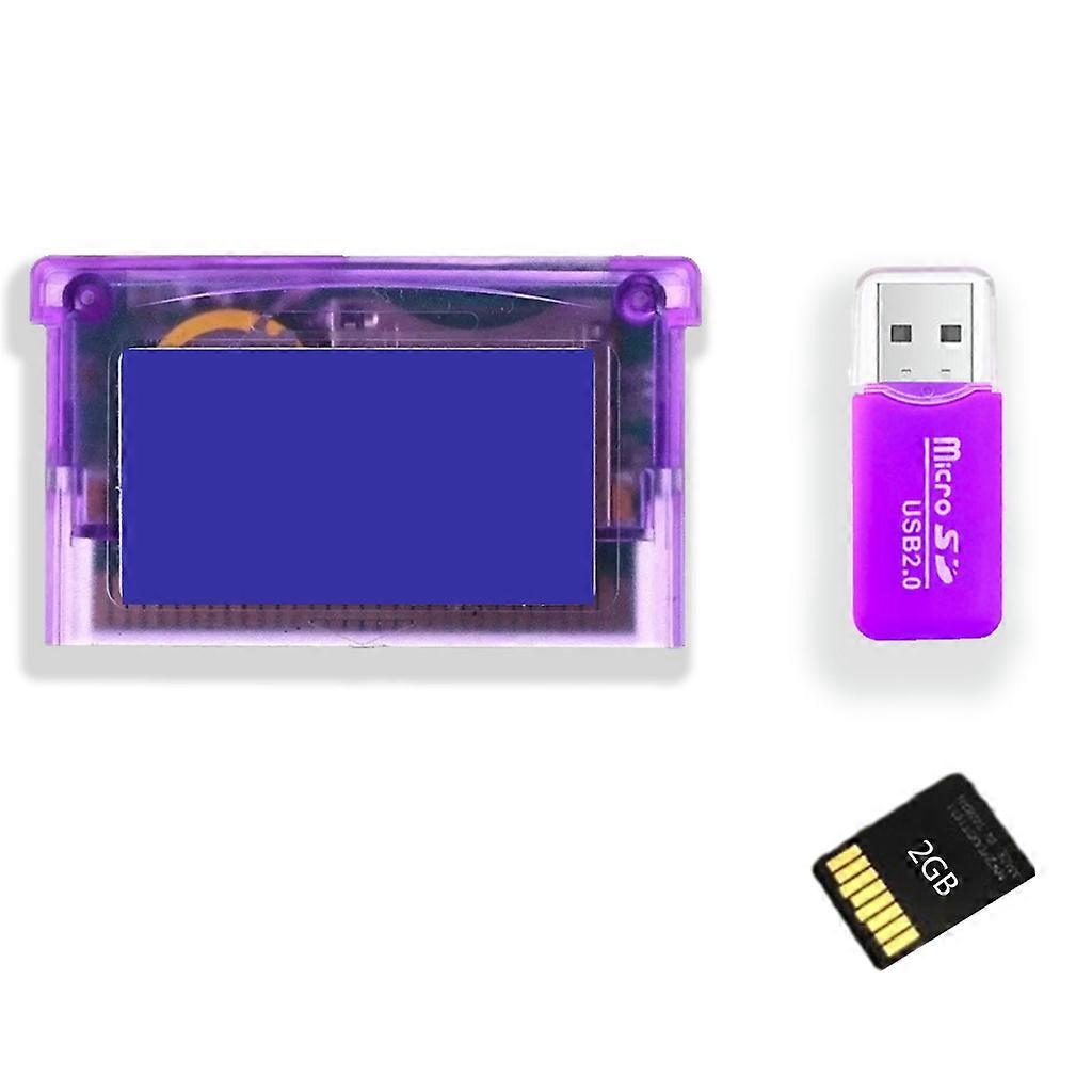 Cartridge 2GB Game Device Super-Card SD-Flash Card Adapter with USB Flash Drive