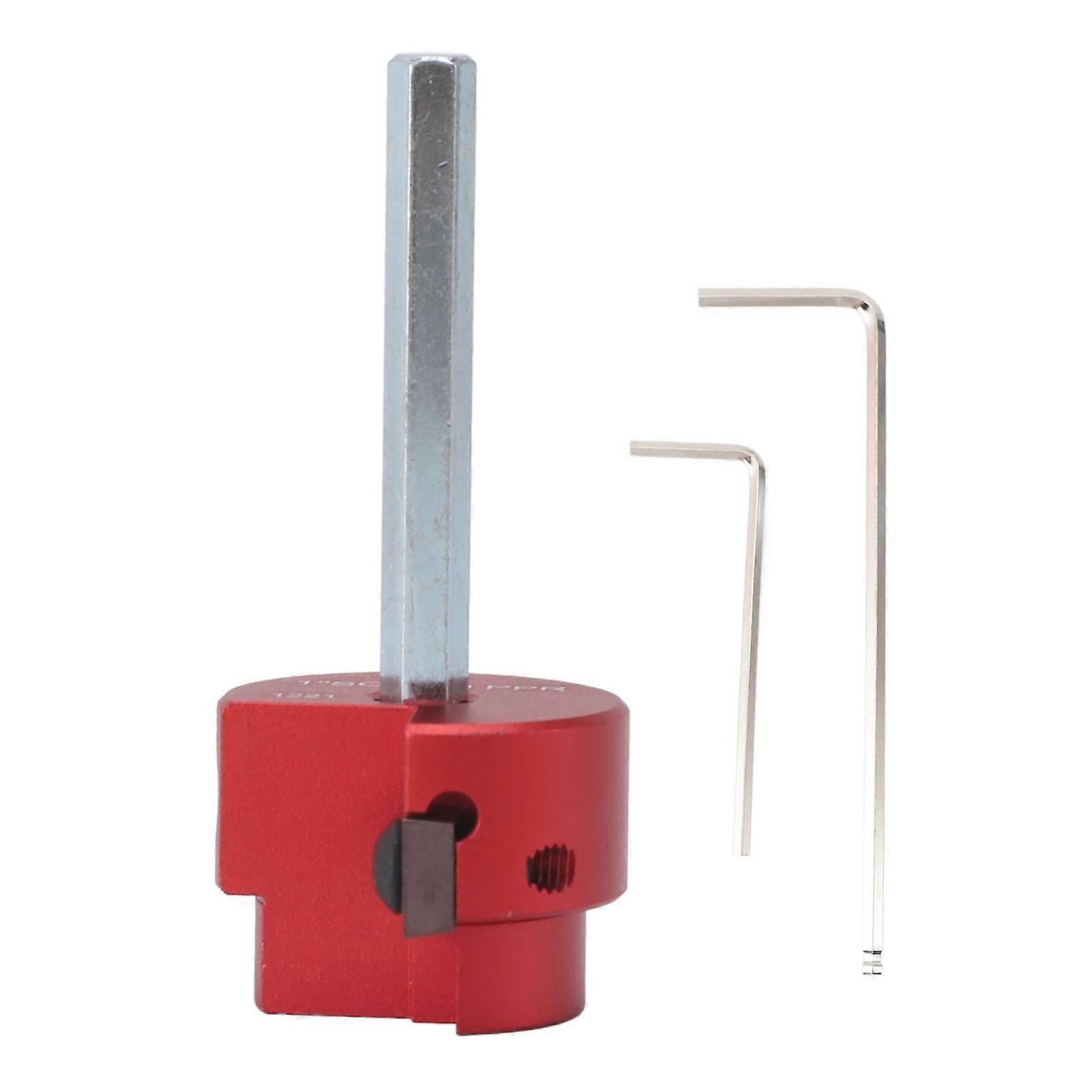 PVC Pipe Reamer Kit Aluminum Alloy Pipe Fitting Reamer PVC Fitting Socket Saver for Water Lines Drain Lines Vent Lines 1 Inch
