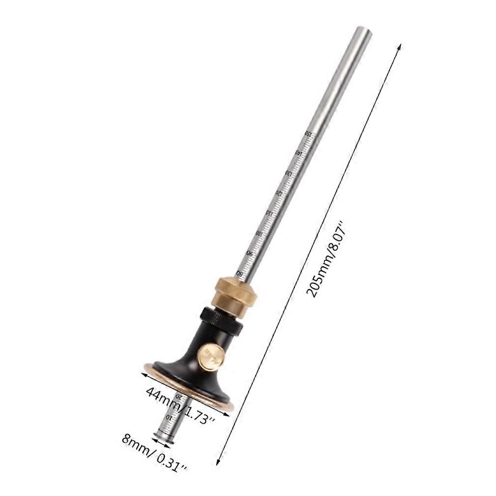 Stainless Steel Woodworking Scribe Marking Gauge Fine Tuning Mortise Scriber Ruler Carpenter Tool N20 20
