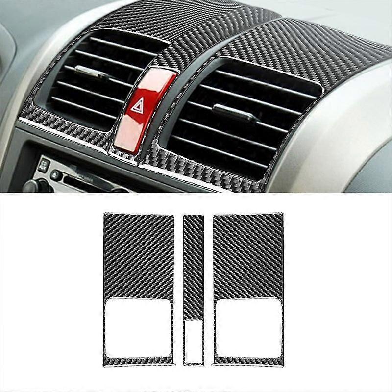 Για Honda CRV 2007 2008 2009 2010 2011 αυτοκίνητο styling αυτοκίνητο διακοσμητικά ανθρακονήματα μαύρα αυτοκόλλητα εσωτερικό κιτ αξεσουάρ αυτοκινήτων