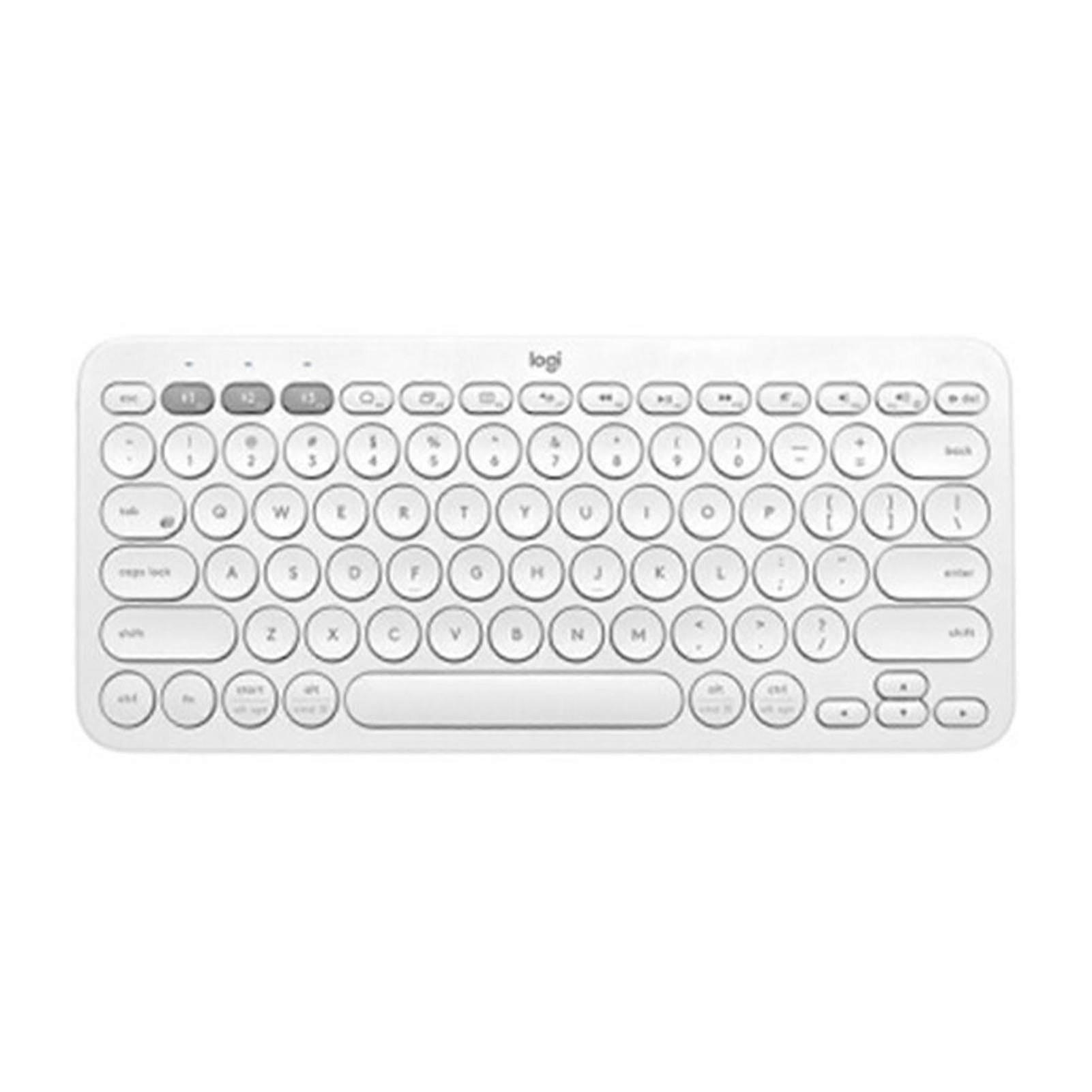 Wireless Keyboard Compact Universal Easy-switch 3 Devices For Computer Practical