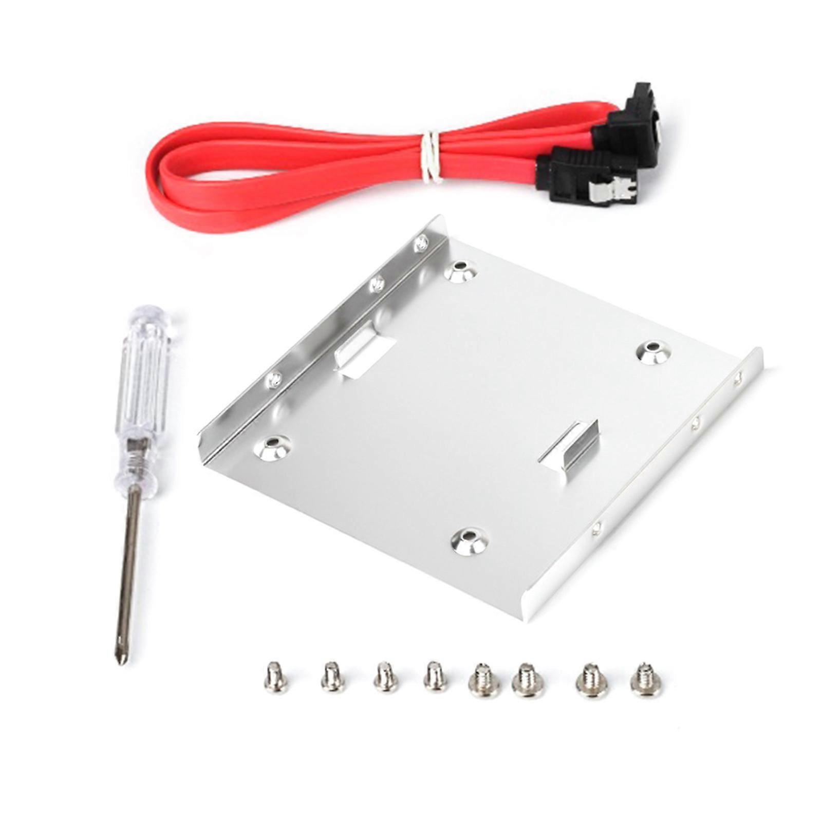 SSD Bracket 2.5 to 3.5" Internal Hard Disk Drive Mounting Kit Converter Frame