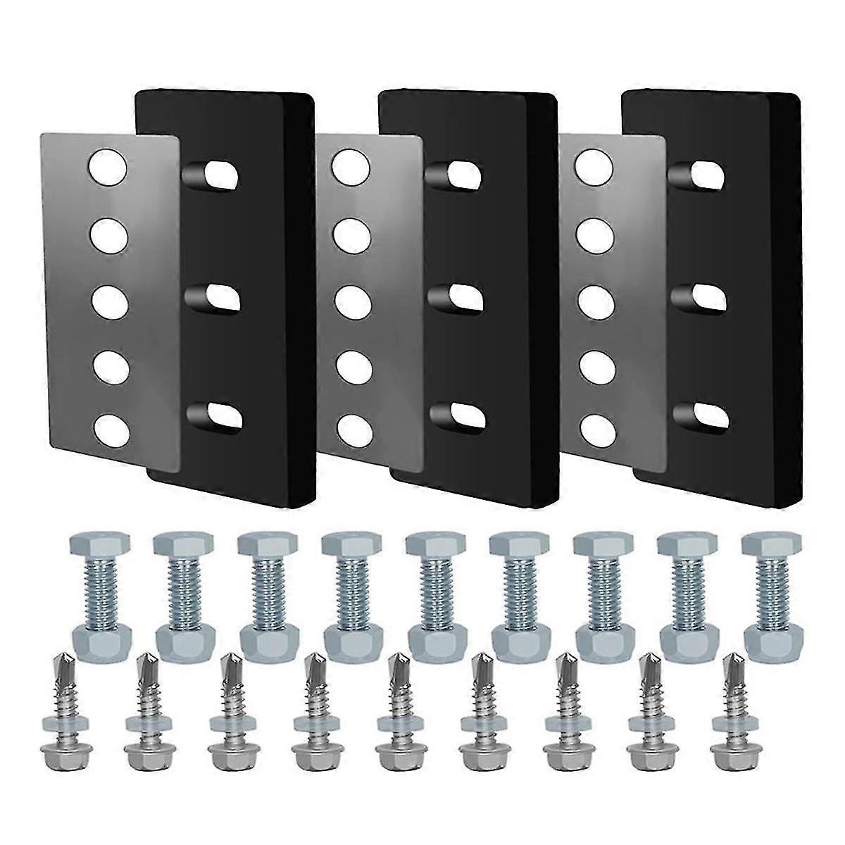 Snow Blower Impeller Modification Kit - 1/4Inch 3-Blade Universal, for Modifies 2-Stage Machine