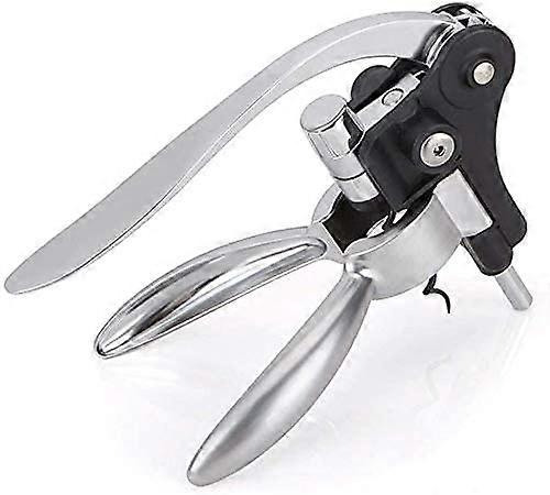 Corkscrew Wine Bottle Opener Set - Silver