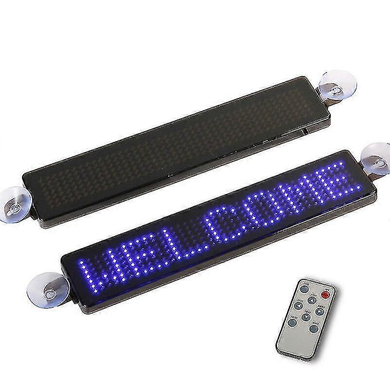 12v Programmable Car Led Signs Display Advertising Scrolling Sign With Remote Control,sucking Disk