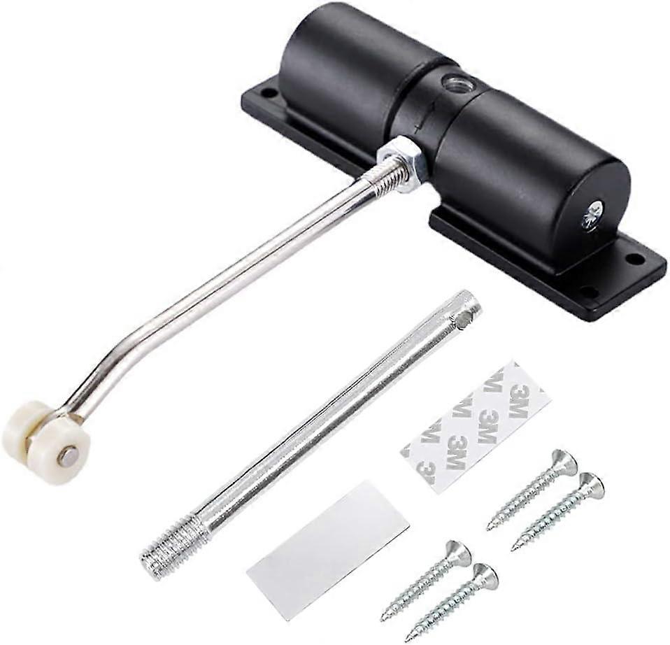 Zinc Alloy Adjustable Automatic Door Closer Concealed Closing