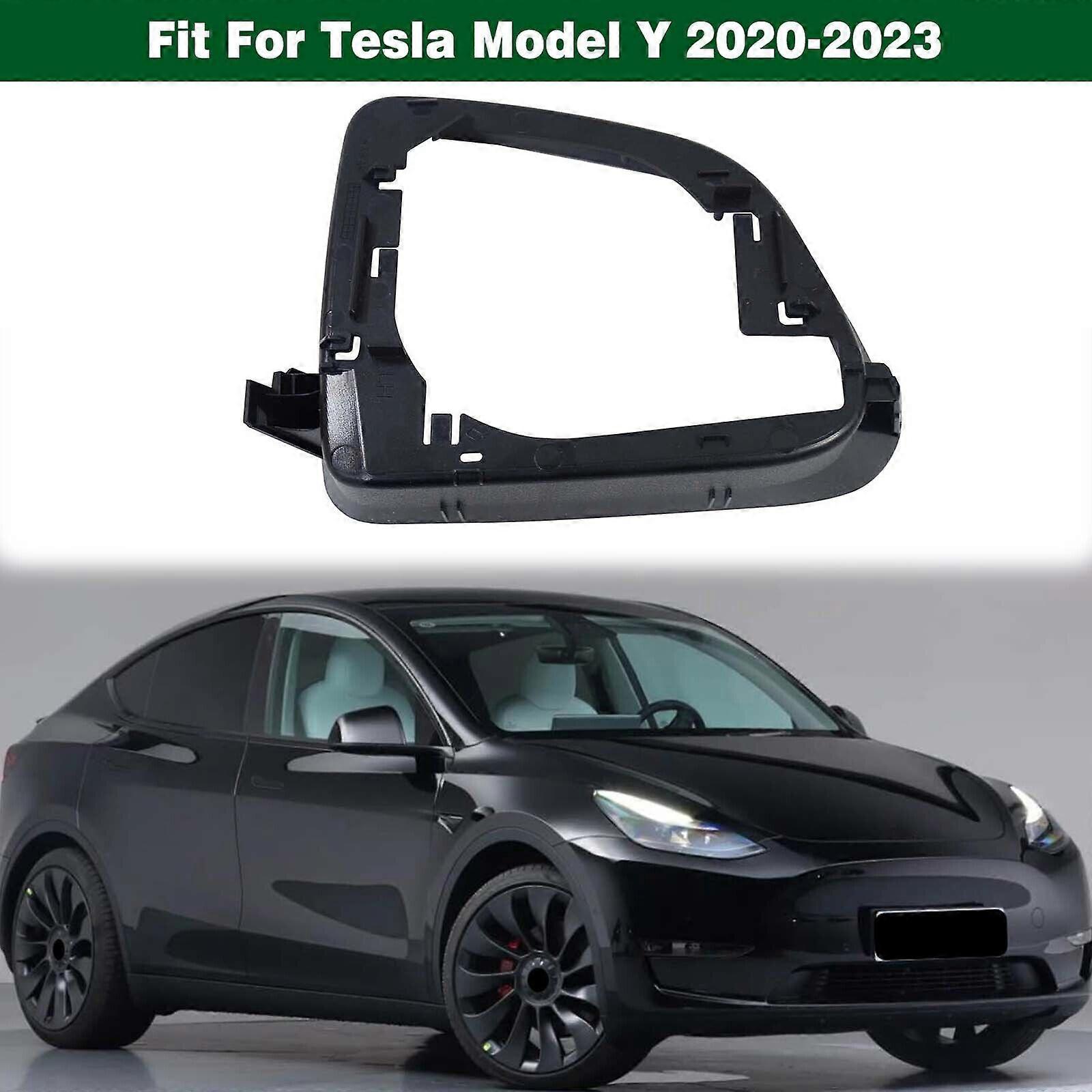 Driver Left Side Wing Door Mirror Cover Side Mirror Frame Trim For Tesla Model Y