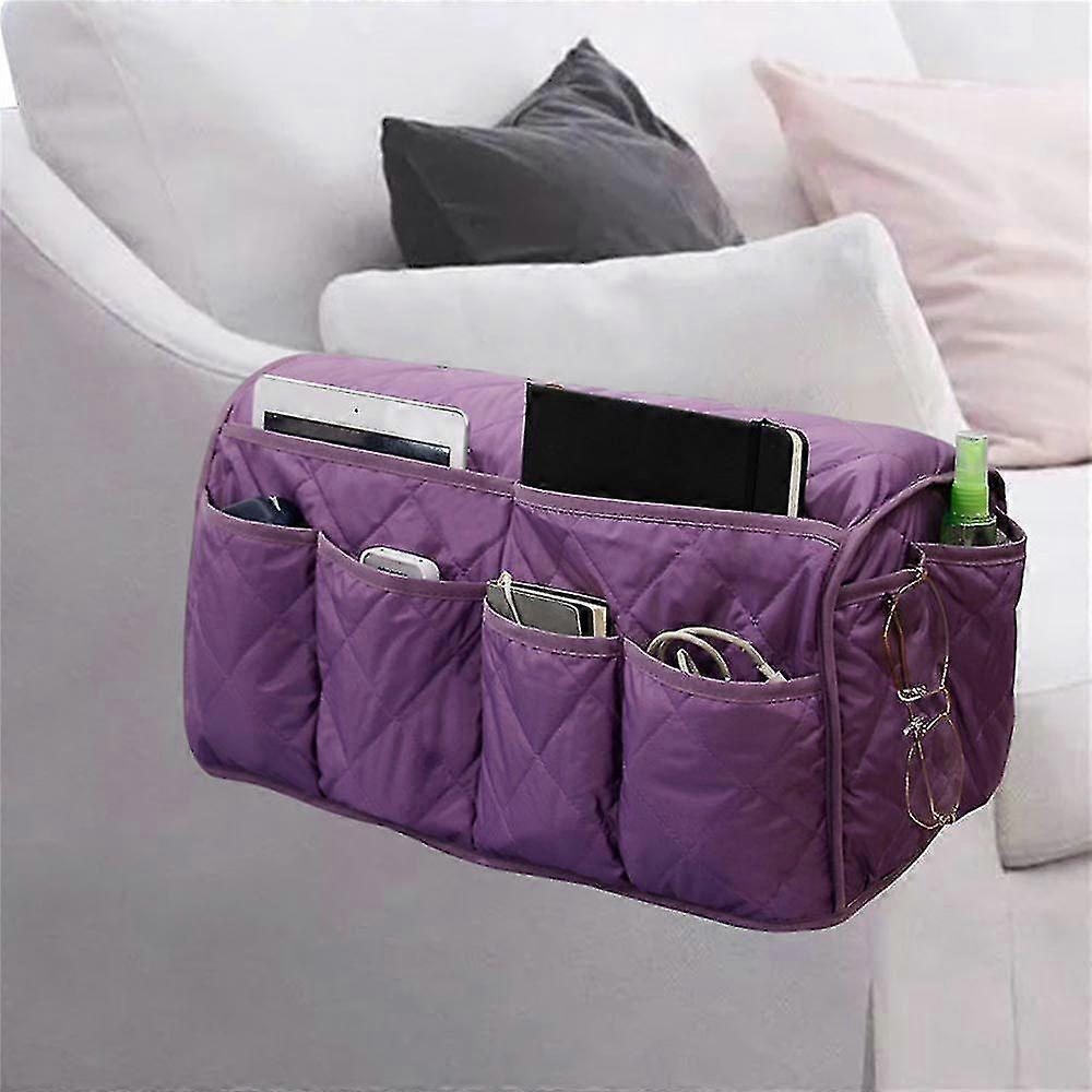 Sofa Storage Couch Hanging Bag Armrest Cover Remote Control Organizer