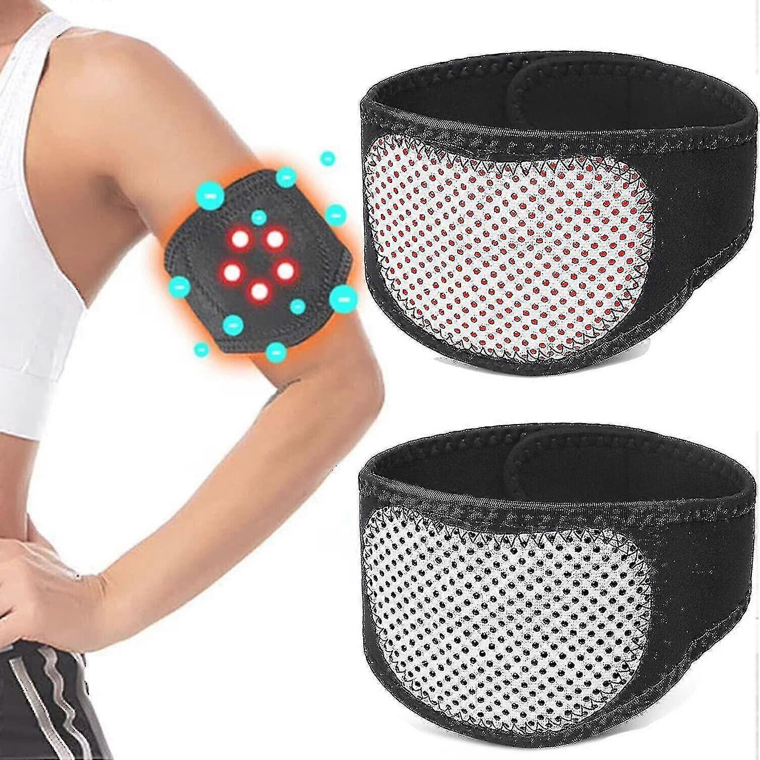 Slimmaionix Arm Trimmers,tourmaline Acupressure Self-heating Shaping Thigh Trimmers,lose Arm Fat For Women