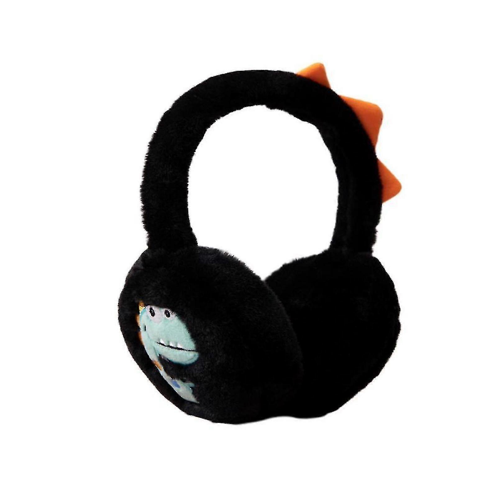 2pcs Ear Warmers Headband,keep Kids Warm And Adventurous With Dinosaur Pattern Winter Ear Muffs,winter Gift,perfect For Cold Weather Fun