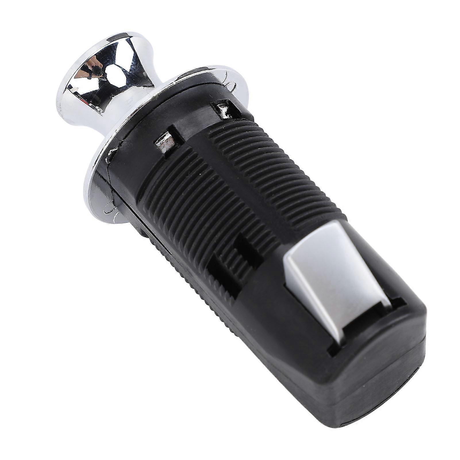 Cabinet Push Button Lock Stylish Look Keyless Cupboard Drawer Push Button Latch Knob for RV Yacht Motorhome Campervan Caravan Chrome 