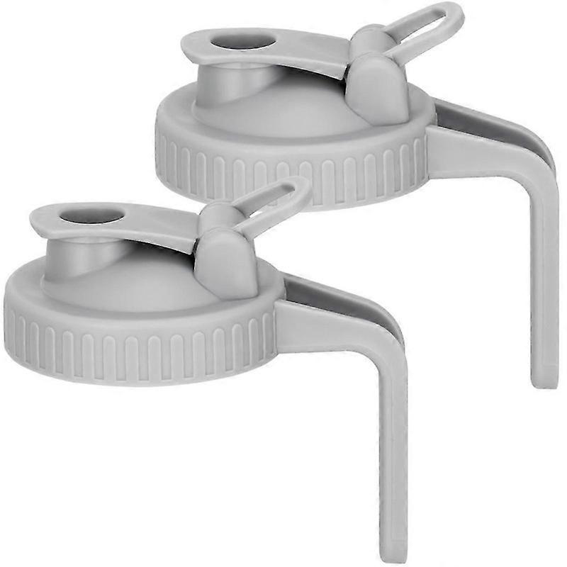 Mason Jar For Spout Lid For Wide Mouth Mason Jars, Airtight Mason Jar Pitcher Flip Cap Lid With Handle