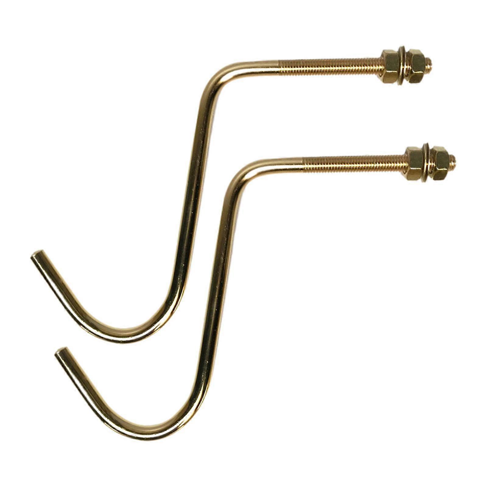 2x Snooker Pool Billiard Cue Hooks Bridge Rod and Ball Rack Hooks Replaceable