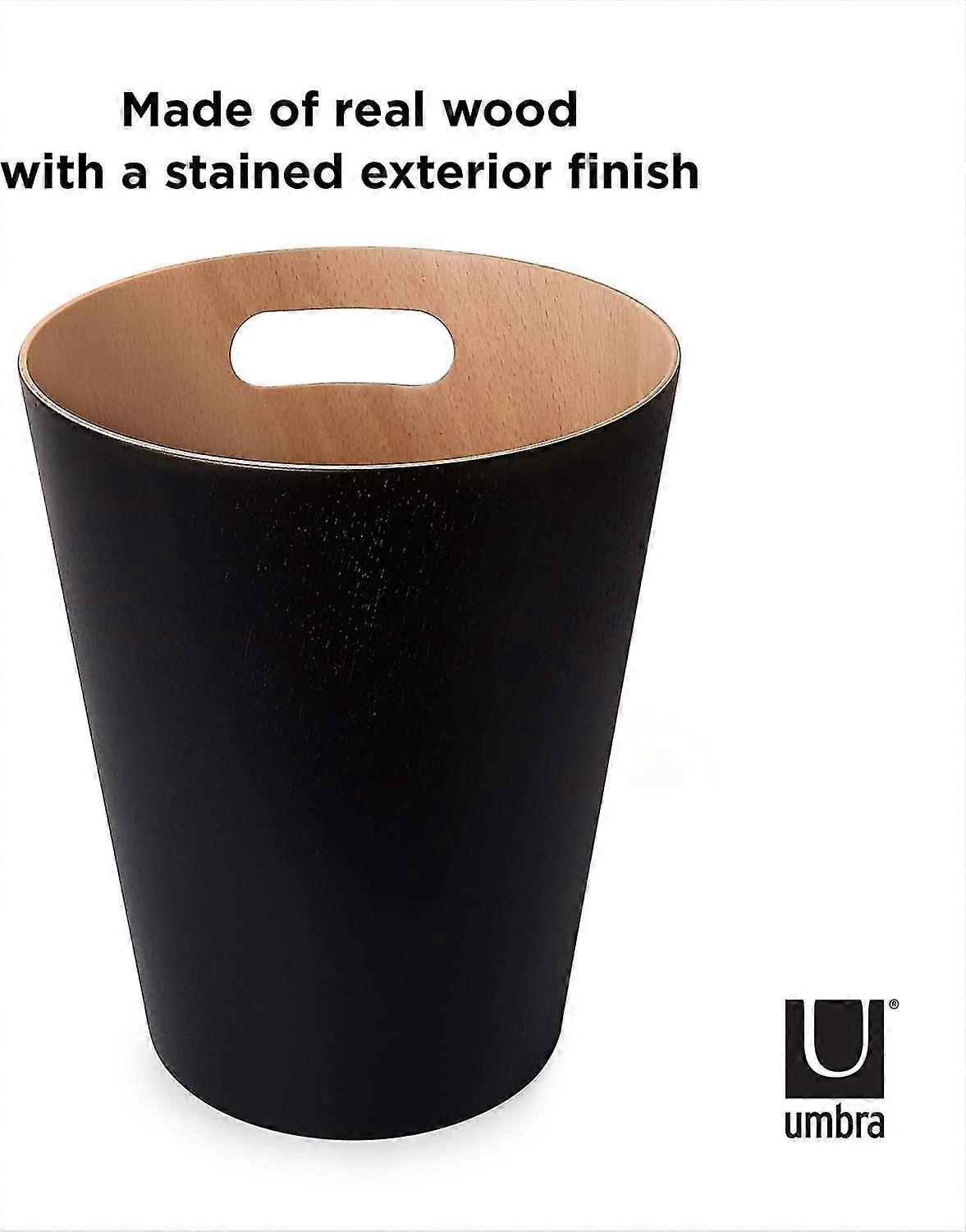 Kitchen Trash Can With Handle, Small Plastic Trash Can, Office Trash Can, Bathroom Or Modern Kitchen