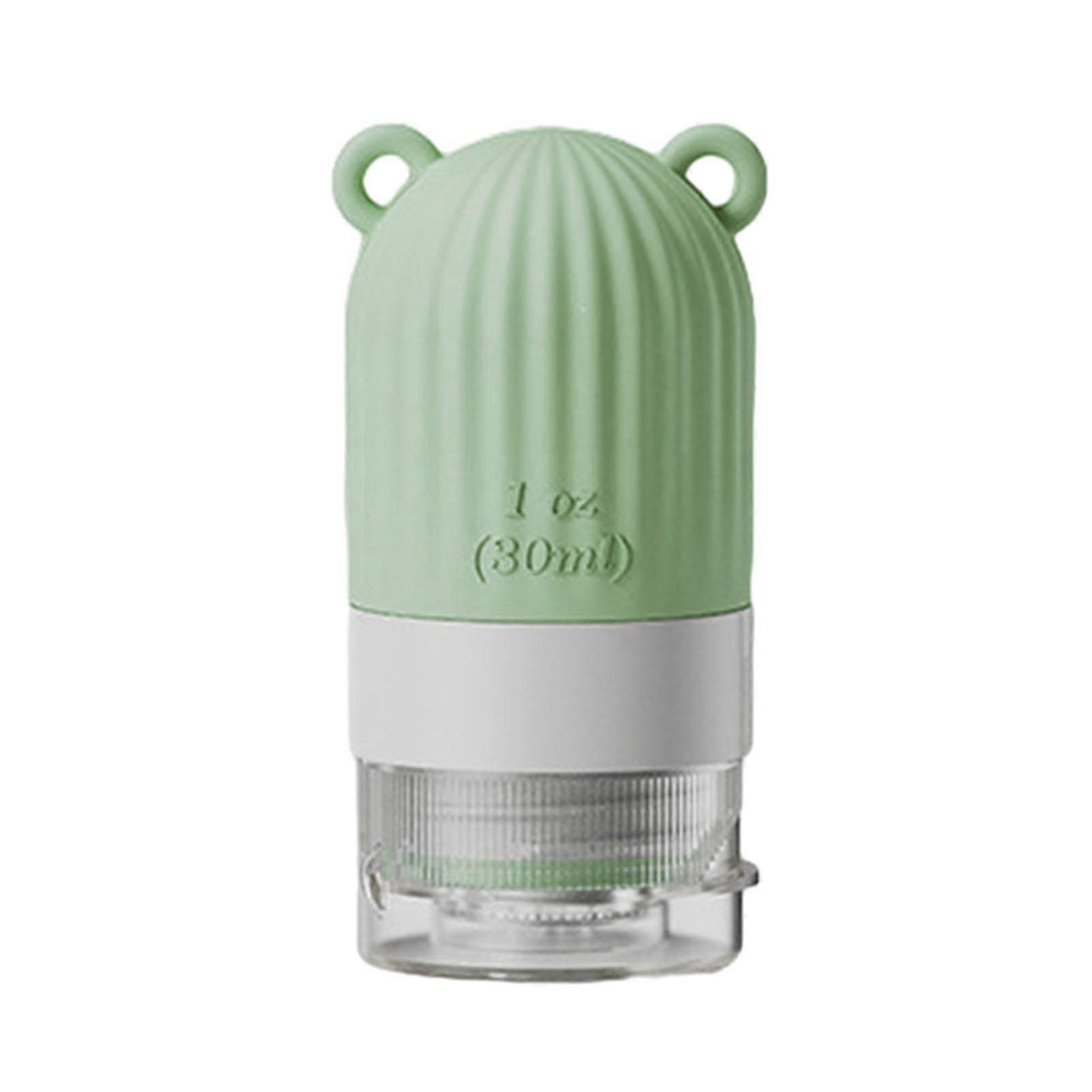 Silicone Cosmetic Container Dispenser Squeeze Bottle Flip Cap 30ml Lotion Bottle Portable Travel Refillable Bottle