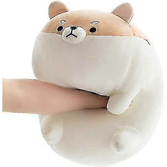 15.7" Stuffed Animal Shiba Inu Plush Pillow,soft Corgi Dog Anime Plushies Japanese Cuddle Pet Throw Pillow,kawaii Plush Toy Gifts For Boys Girls Kids