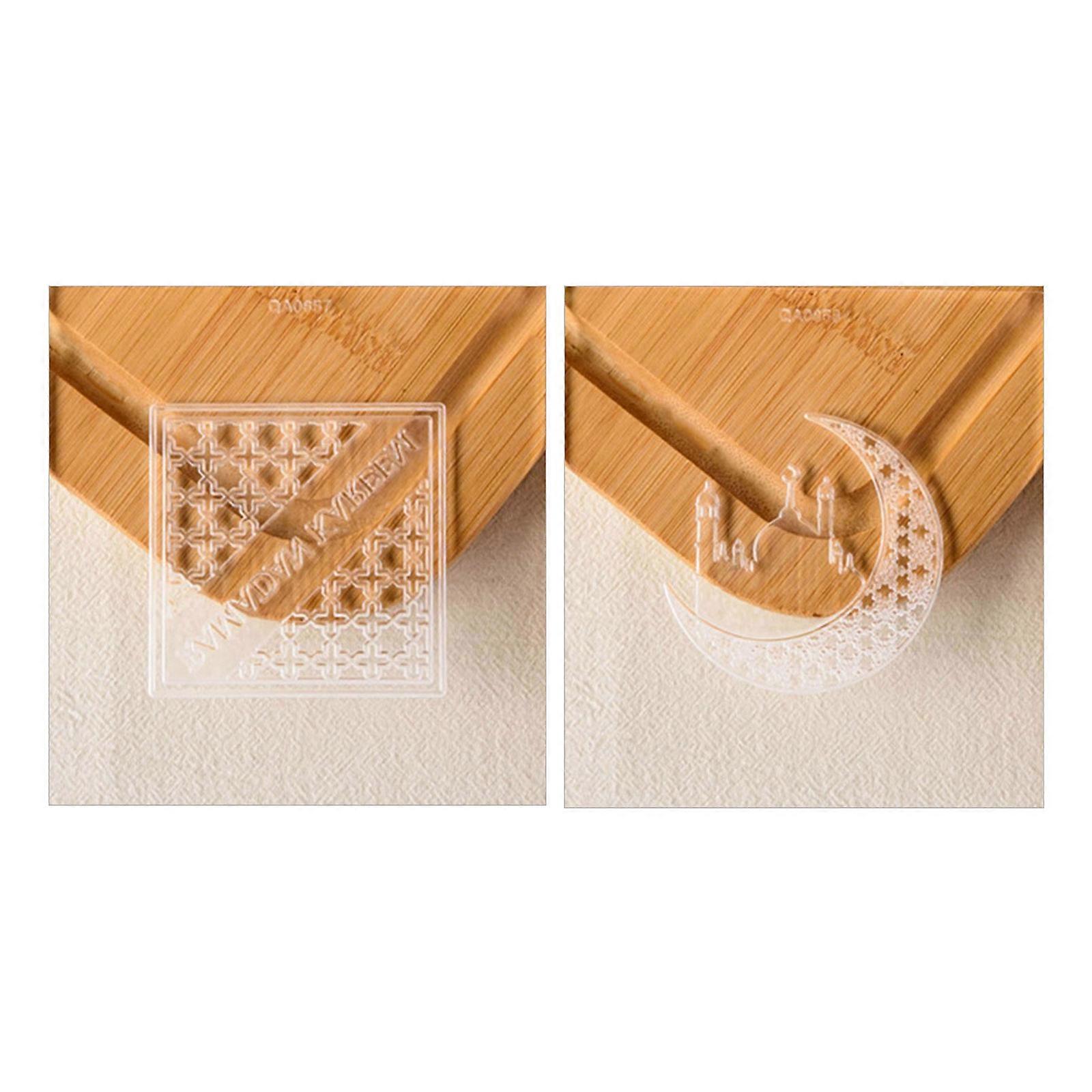 Cookie Stamp Moon Castles Pattern Biscuits Molds Fondant Biscuits Pastry Cookie Cutter Baking Decoration Supplies