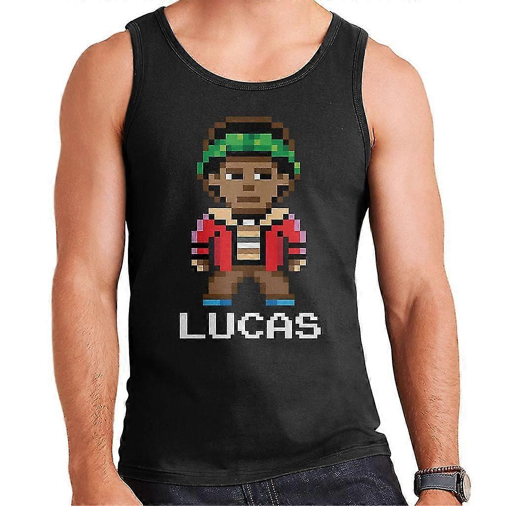 Pixel Lucas Stranger Things Men'S Vest